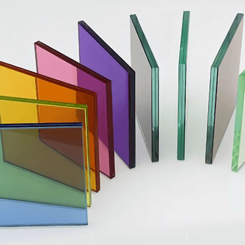 Cristales Laminados con Film de Color