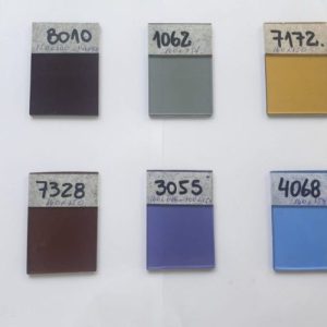 Cristales de Color Liso Importados